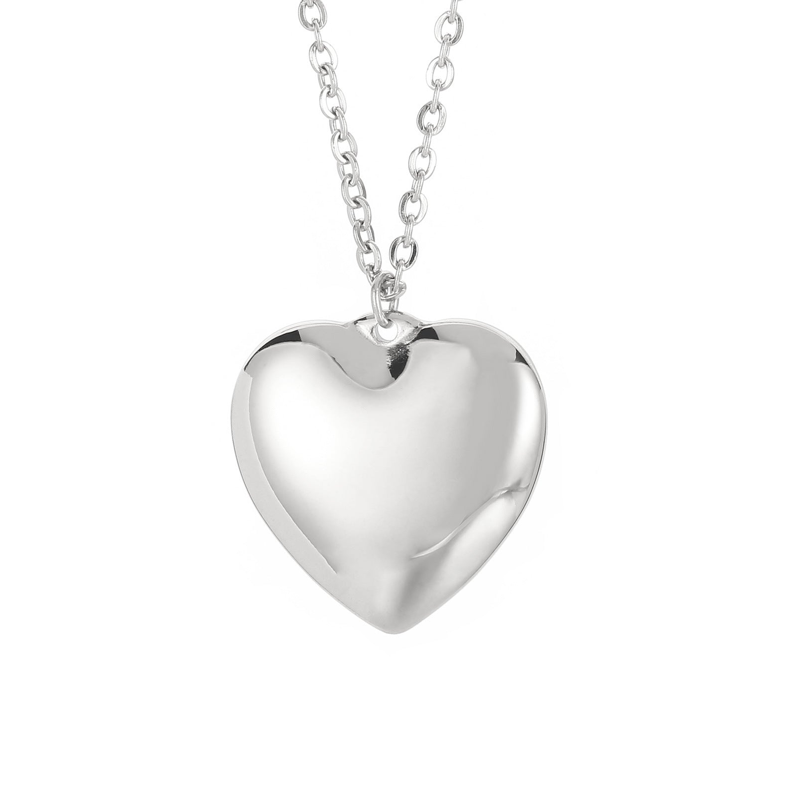 Wholesale Heart Shape Necklace Earrings Jewelry Gold Plated Set